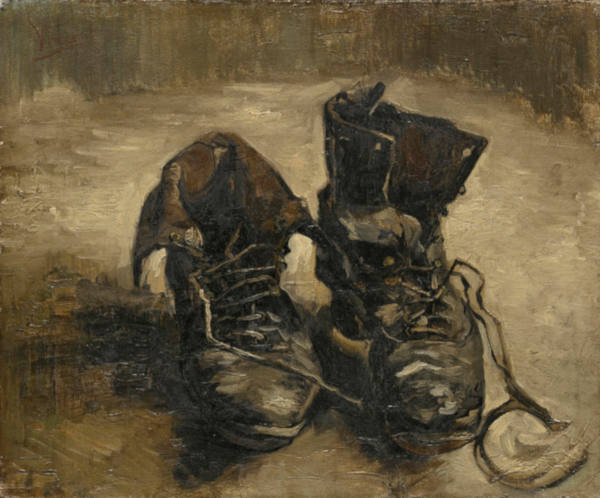 Pintura de Van Gogh: botas